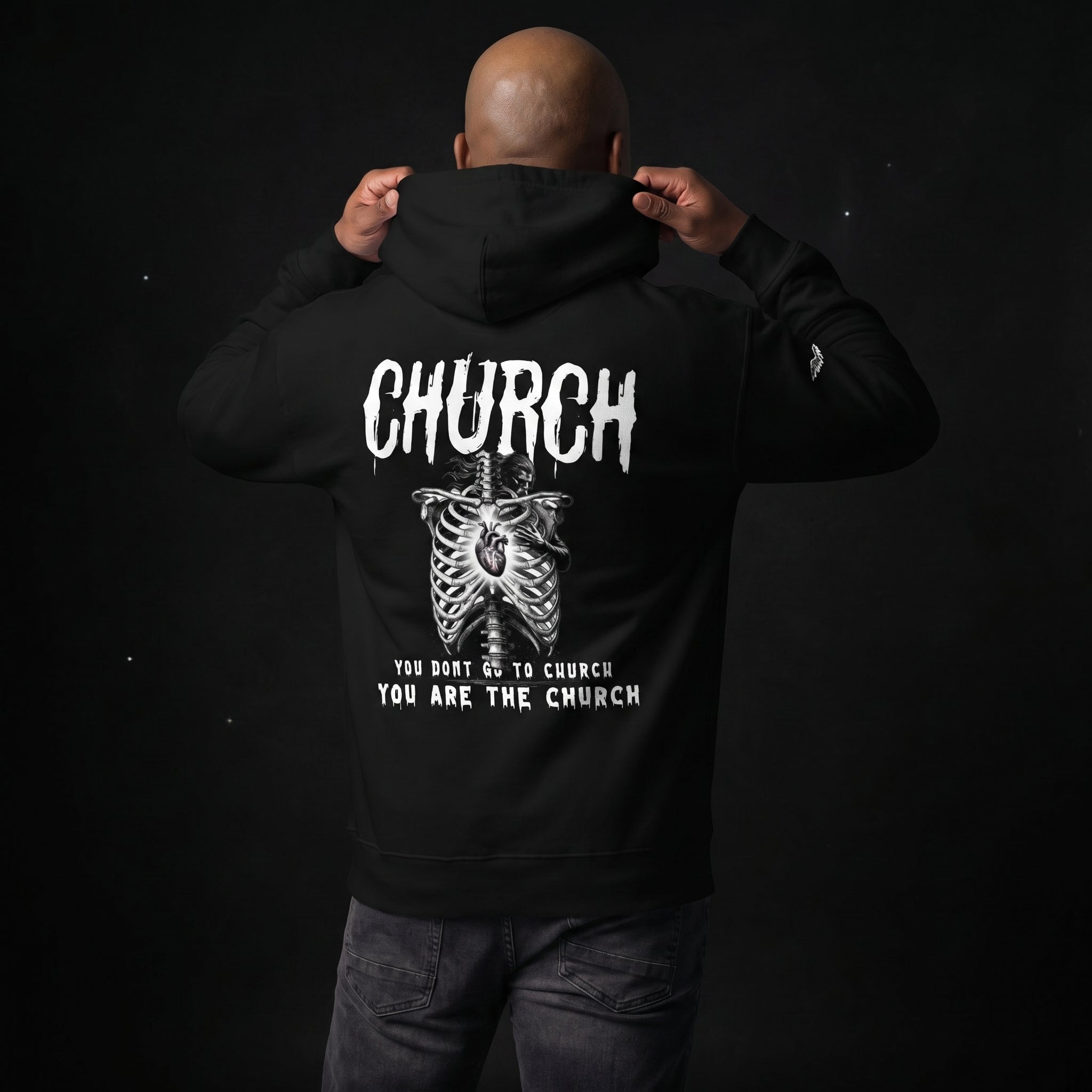 VESSEL UNIT 001 // THE INTERNAL KINGDOM HOODIE